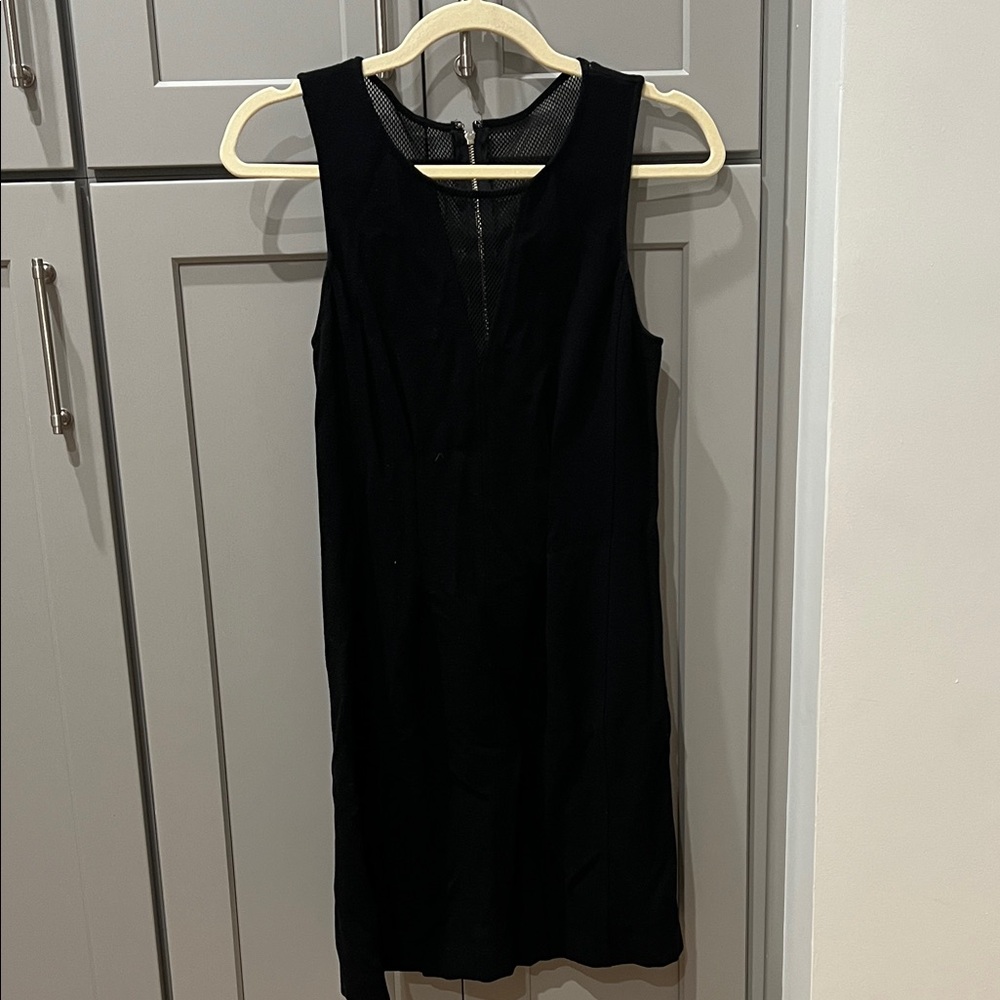 Aiko Black Sleeveless Mini Dress